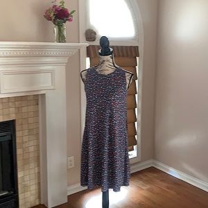 2/$8 Loft outlet sleeveless swing dress
